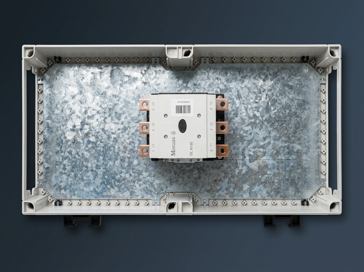 Contactor Heavy Duty Moeller DILM185(-S) · Caja Transparente D 250